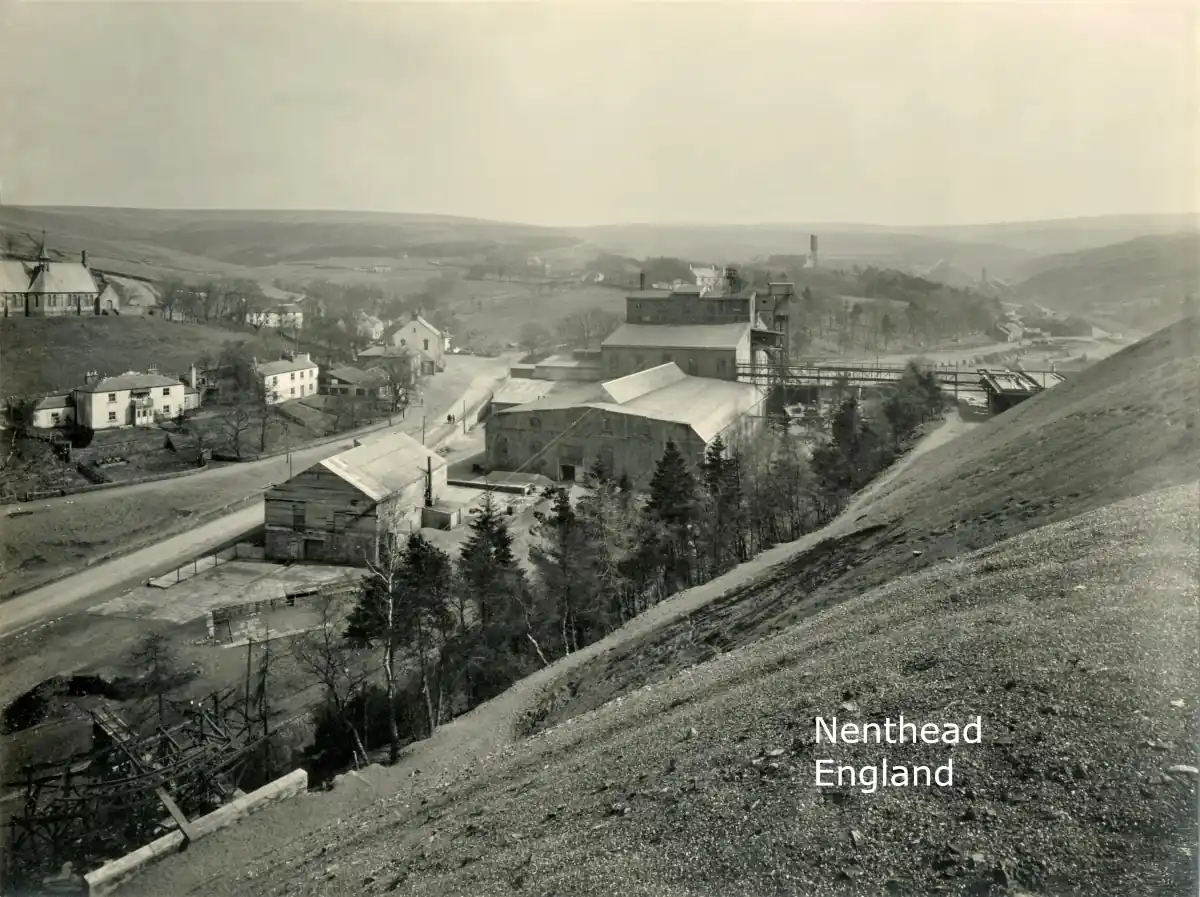 Nenthead mining site in England