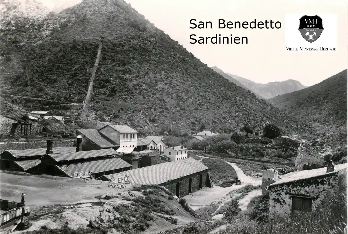 San Benedetto mining site in Sardinia